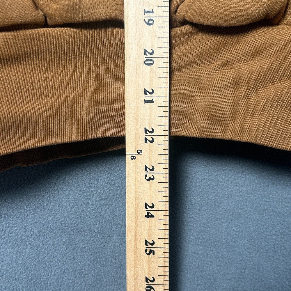 YZY Yeezy Gap Perfect Hoodie Camel Brown Double Layer Heavyweight Size M - Picture 4 of 8